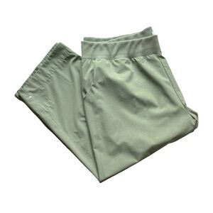 Coral Bay Cropped Capri Pants Green Women’s Plus Size 1X